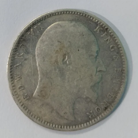 Edward VII King & Emperor - One rupee
