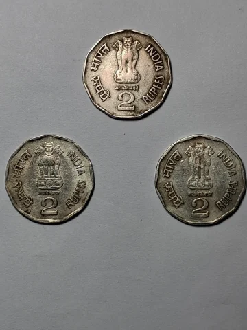 1997 Subash Chandra Bose, Sardar Vallabhai Patel, Chatralathi Shivaji — सिक्का, फ़ोटो 2/2