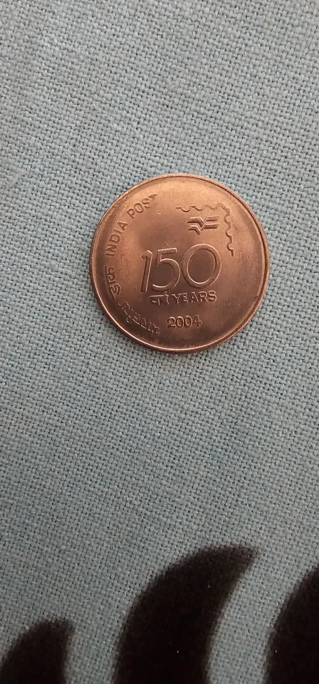 1 RUPEE 2004 INDIA POST COIN BUNC CONDITION — photo 1 of 2
