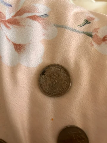 1918 one rupee coin george v king — photo 2 of 2