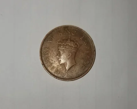 One quarter anna india 1938