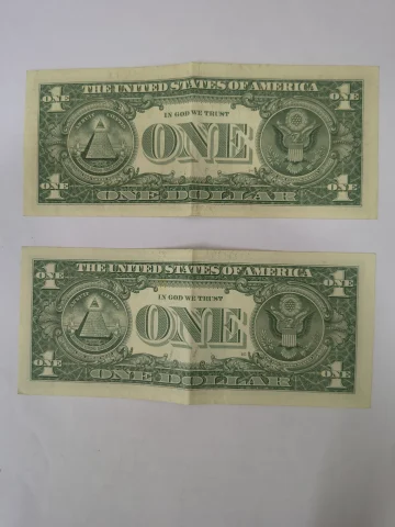 2021 rare 1 $ note combo — photo 2 of 2