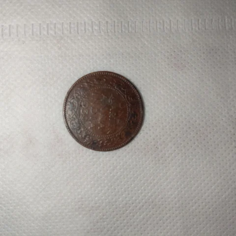 1939 one quarter anna India George VI king emperor