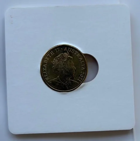 2021 $1 One Dollar - Commemorative Coin - Letter Z ( UNC) — photo 3 of 4