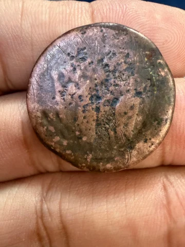 historical copper coin,