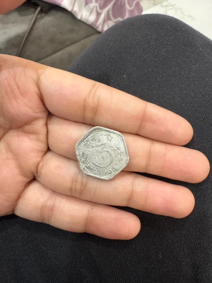 3 paisa coin 1965 — photo 1 of 2