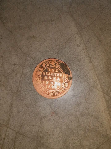 1893 one quarter anna india