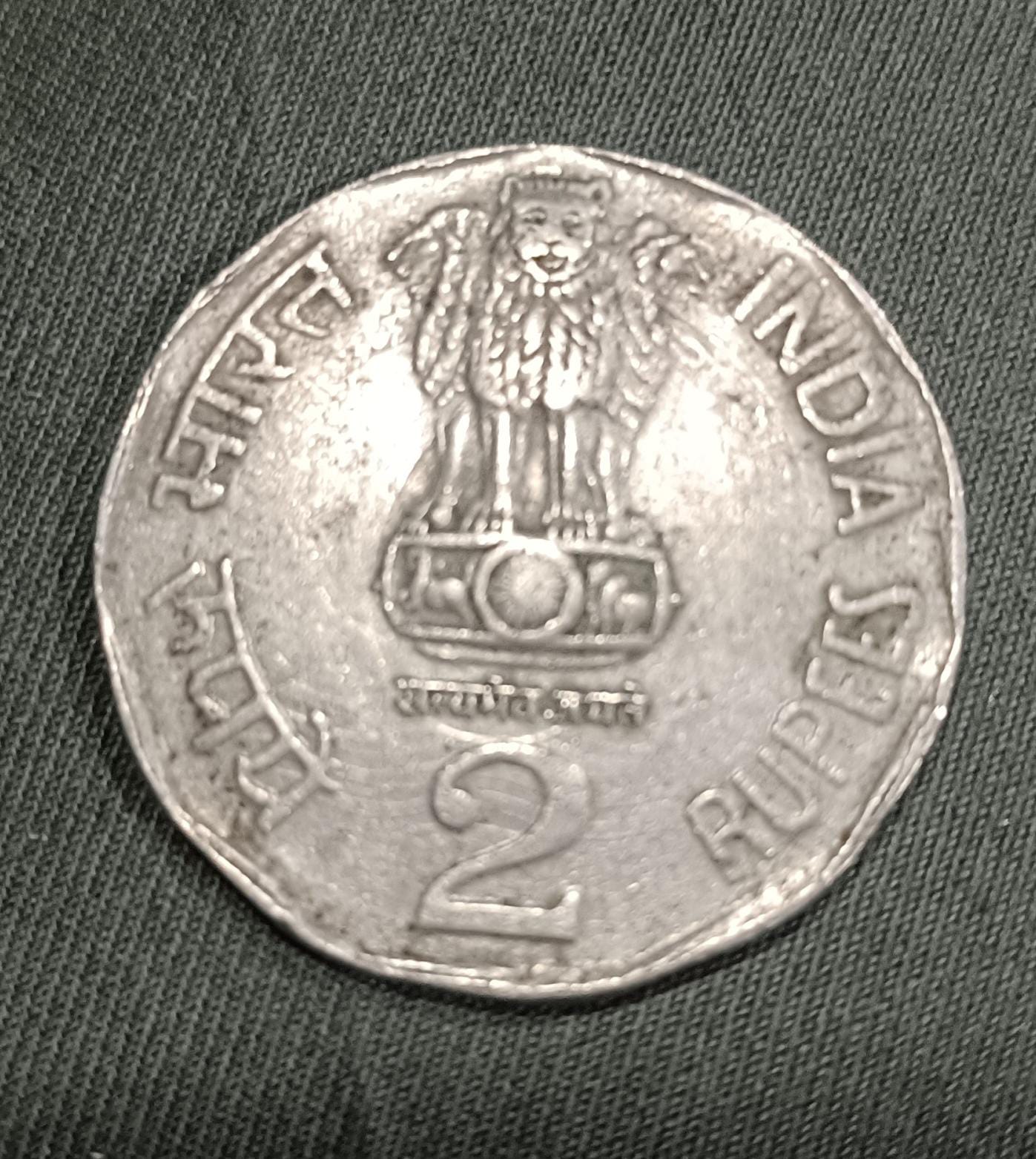 Water for Life 2 Rs Coin