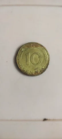 1993 Germany 10 Pfennig Coin — photo 2 of 2