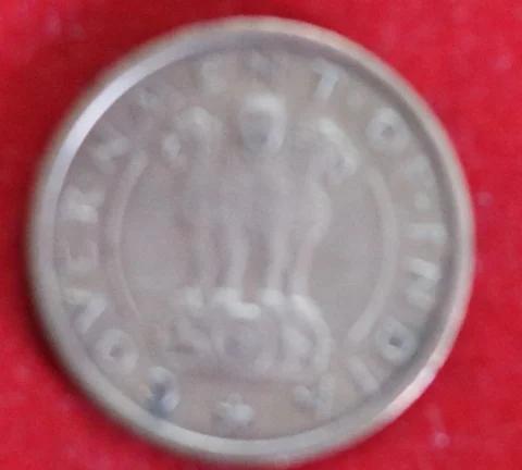 Government of India; copper; 1954; one pice