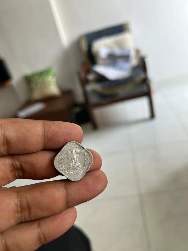 1989 5 paisa — coin, photo 1 of 2