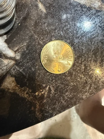 Prashant chandra 5 ruppees — coin, photo 2 of 2