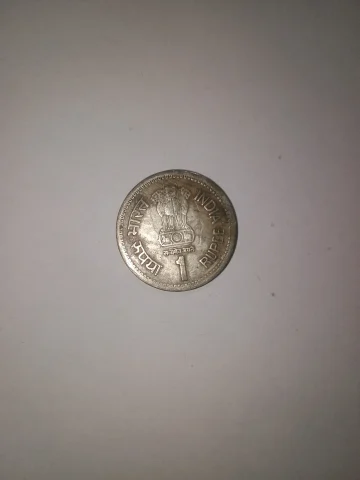 1944 -1991 Rajib gandhi 1₹ rupee coin — photo 2 of 2