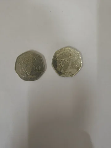 2000 rare combo of mauritius 10 ₹ coin combo — photo 2 of 2