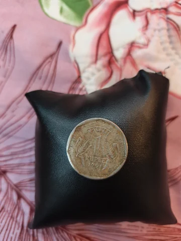 1 rupee coin 1991 — photo 2 of 2