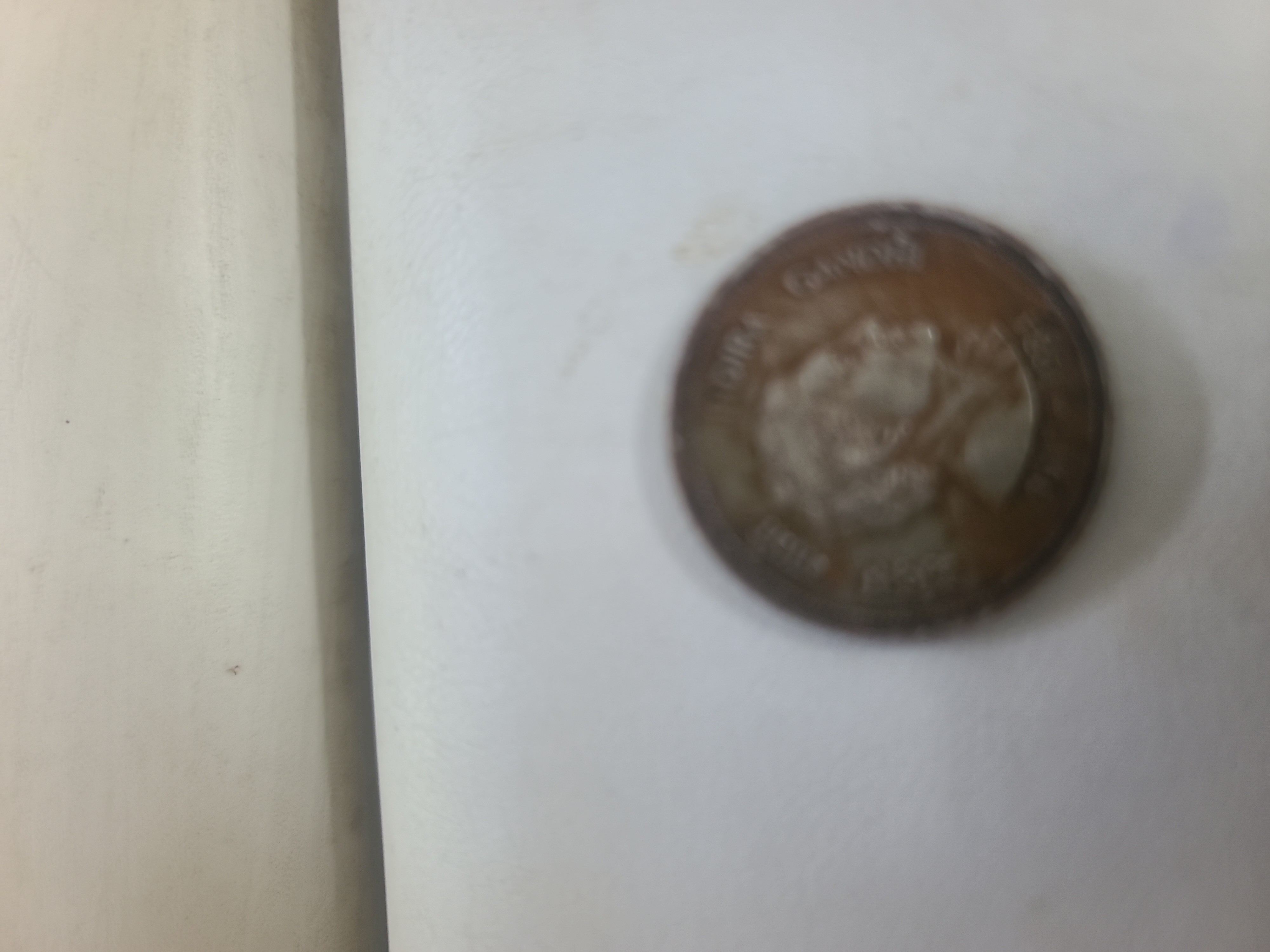 5 rupees INDIRA GANDHI 1984 e Indian old coin