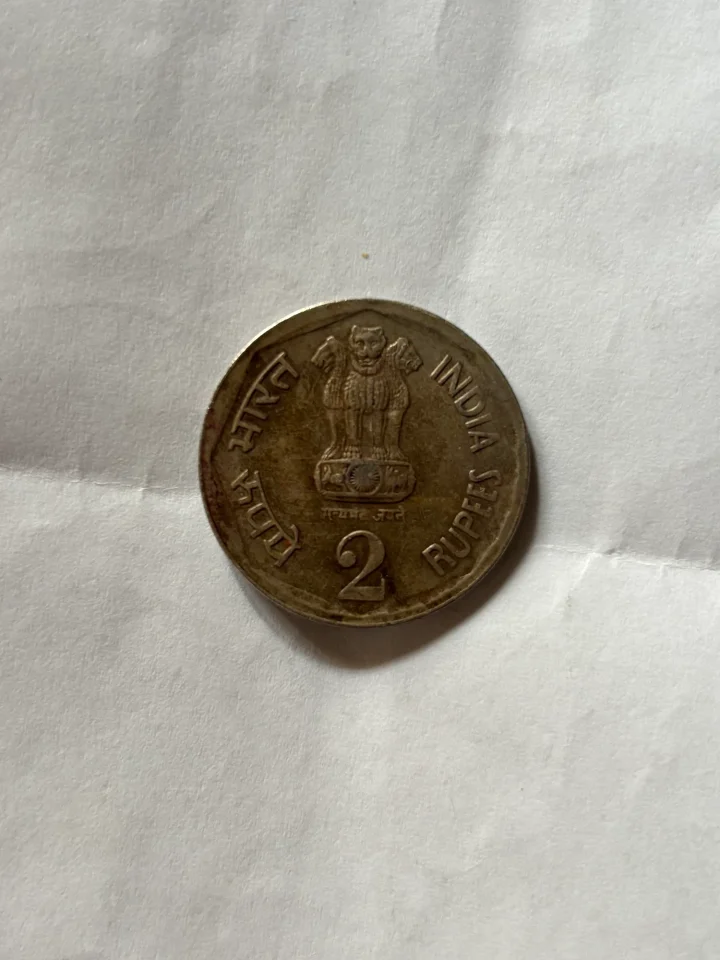 1990 2 rupee coin — photo 1 of 2