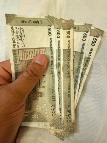 5 786 Rs 500 Notes