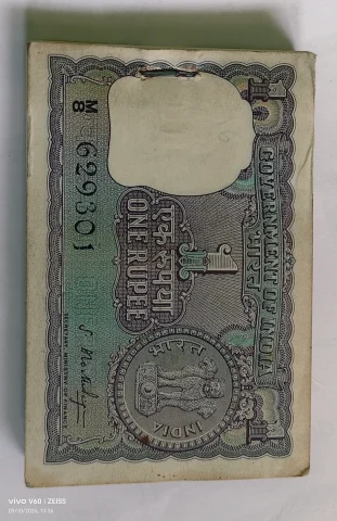 1966 bundle 1 rupee S Bhootlingam