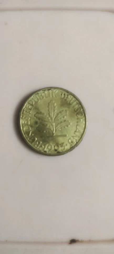 1993 Germany 10 Pfennig Coin — photo 1 of 2
