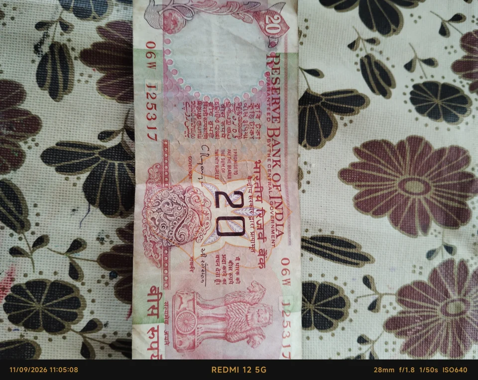 20rs Note