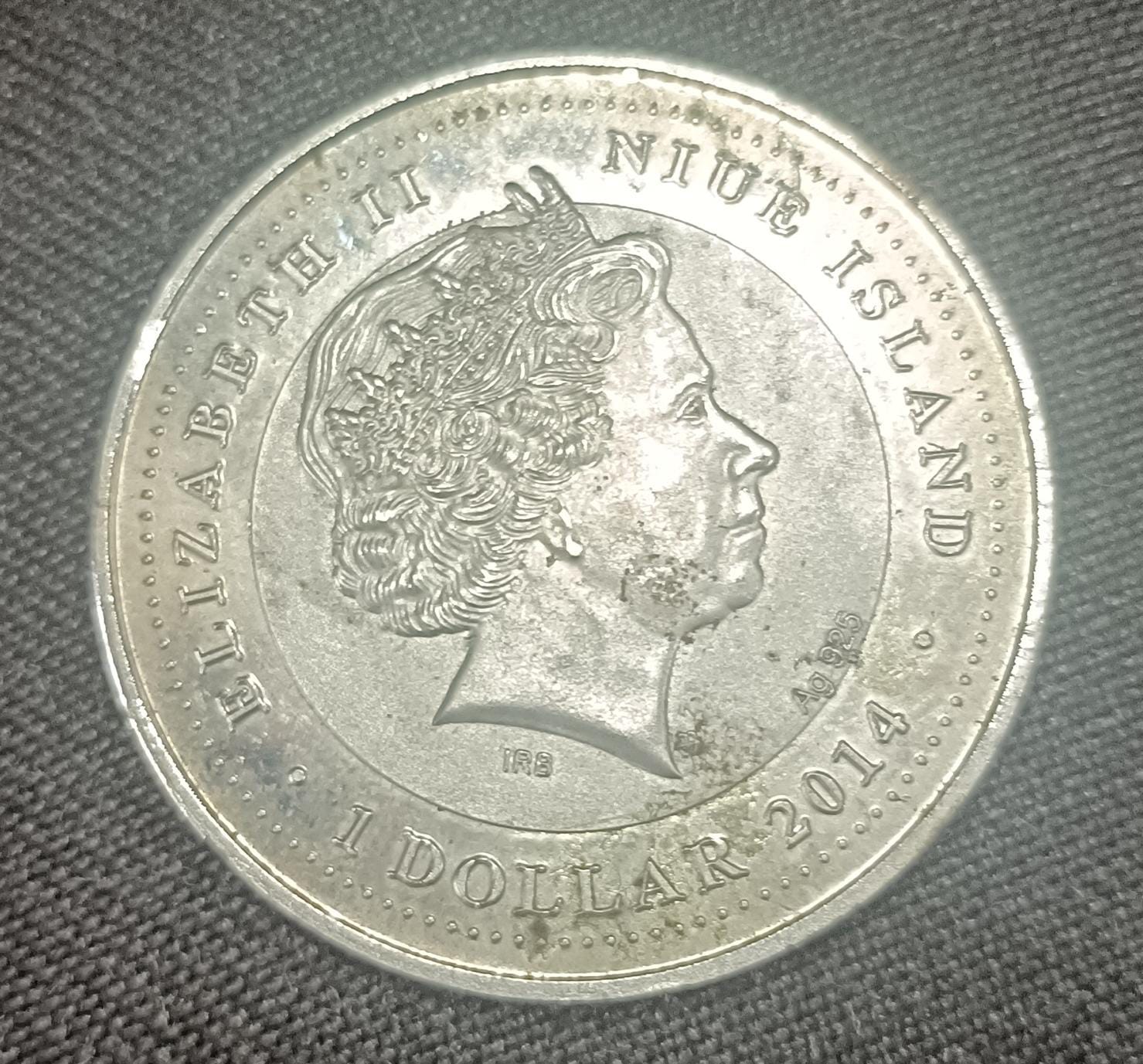Niue 1 Dollar 2014 (Year of the Horse)