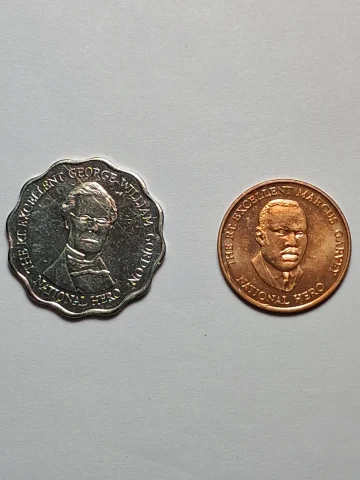 1951 Jamica old rare coins set of 2 — सिक्का, फ़ोटो 2/2