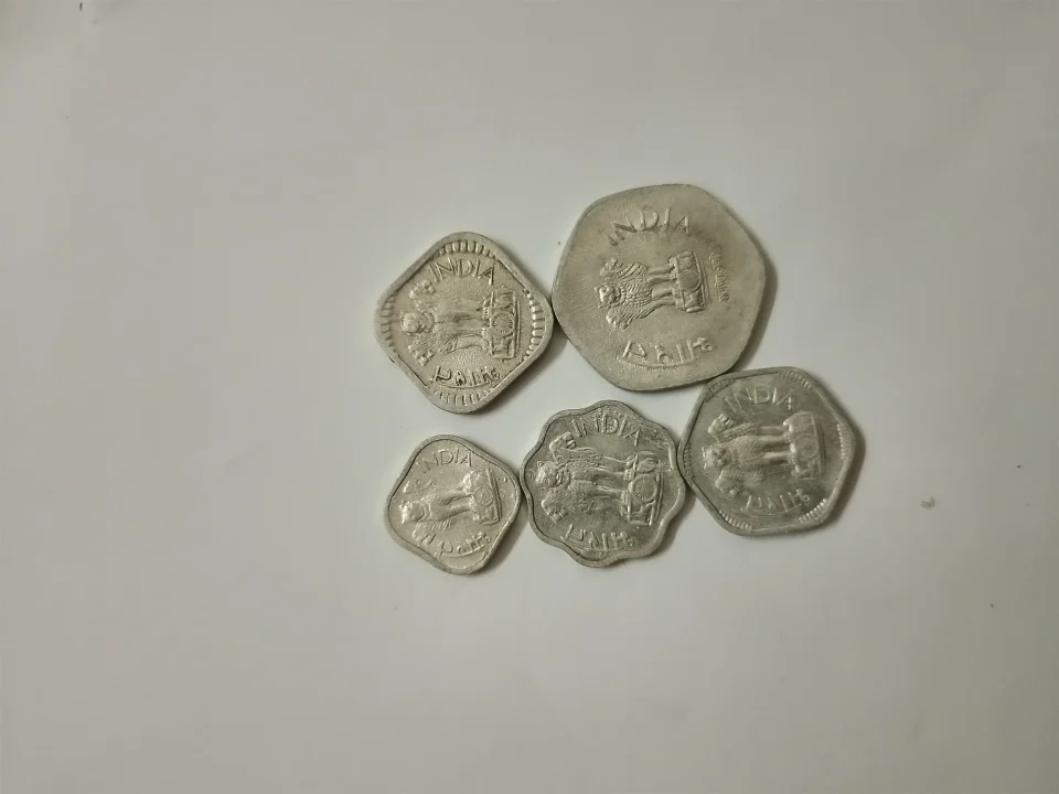 1,2,3,5,20 paise