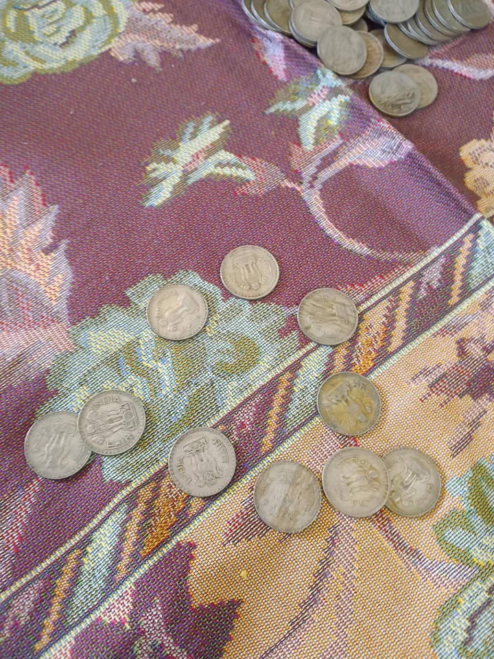 1950 to 1990 10 coins 1 rupee